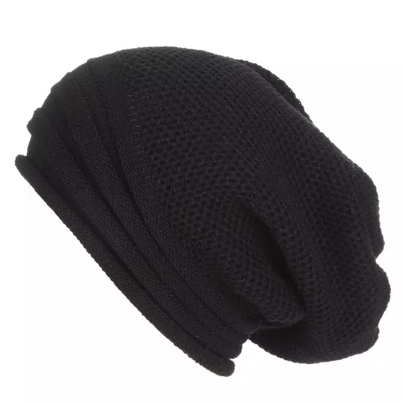 Accessories Black Skully Wool Knit Beanie Hat Poshmark